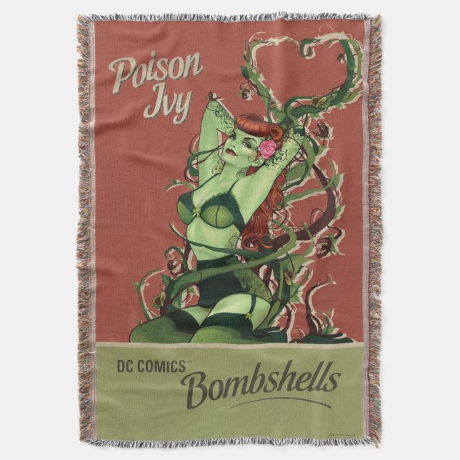 Cobertor Poison Ivy Bombshell (Frente Vertical)