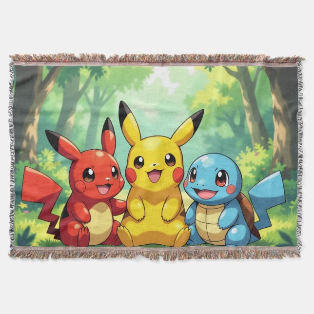 Cobertor Pokémon und seine Treue Freunde (Frente)