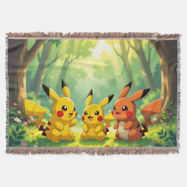 Cobertor Pokémon und seine Treue Freunde (Frente)