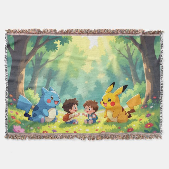 Cobertor Pokémon und seine Treue Freunde (Frente)