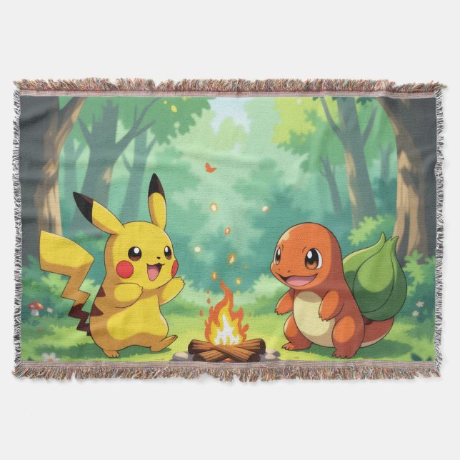 Cobertor Pokémon und seine Treue Freunde (Frente)