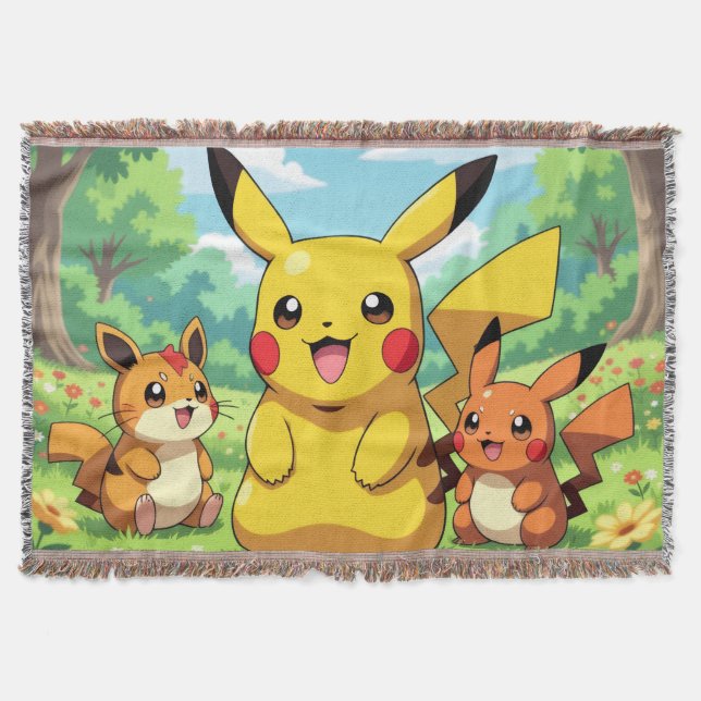 Cobertor Pokémon und seine Treue Freunde (Frente)
