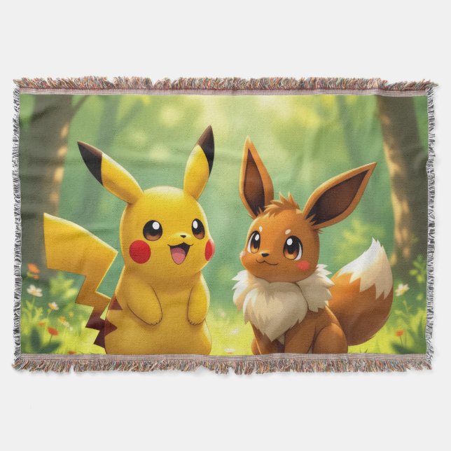 Cobertor Pokémon und seine Treue Freunde (Frente)