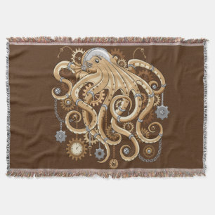 Cobertor Polvo Steampunk Retro Fantasia Mecânica