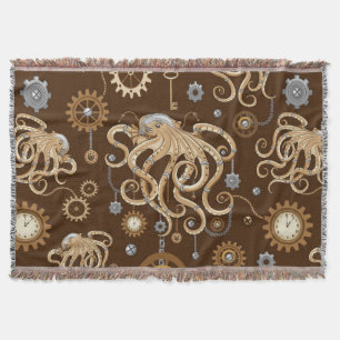 Cobertor Polvo Steampunk Retro Fantasia Mecânica