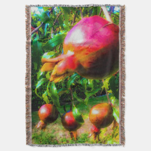 Cobertor Pomegranatos na árvore