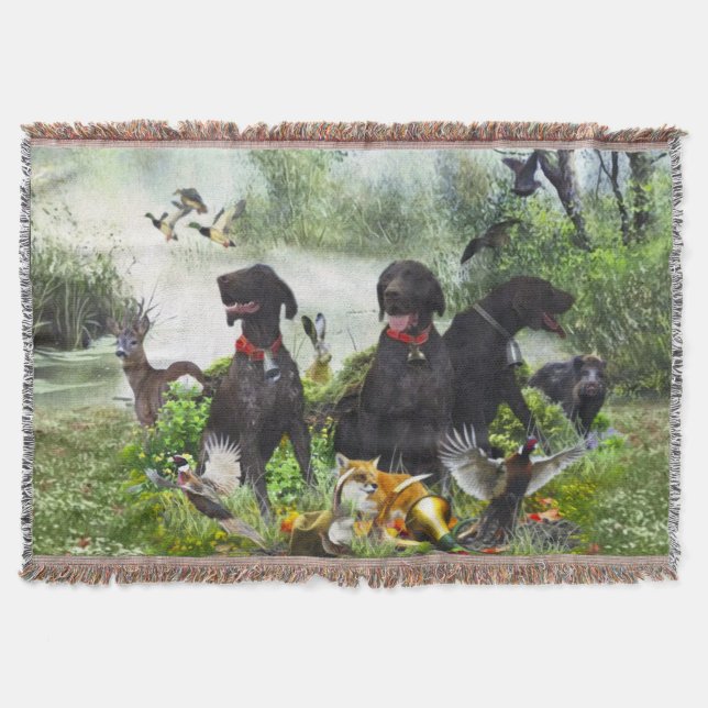 Cobertor Ponteiros abreviados alemães (Frente)