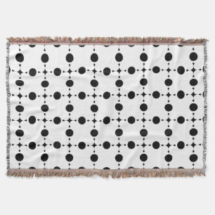 Cobertor Pontos Polka Pretos, Padrão de Pontos Polka, Ponto