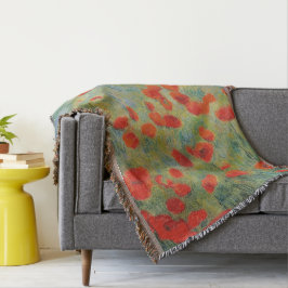 Cobertor Poppies - Aberto