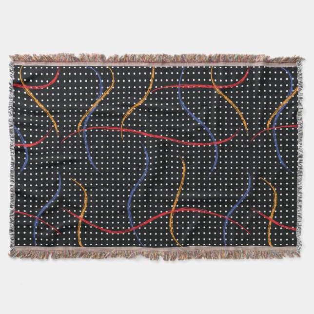 Cobertor Portas e Splatter de Pintura Retroativa (Frente)