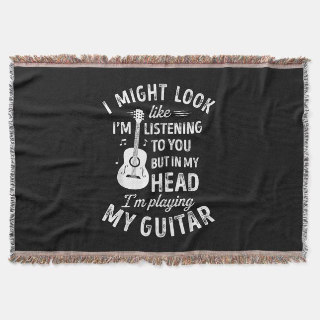 Cobertor Posso parecer que estou ouvindo você, Guita Engraç (Frente)