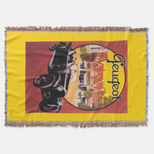 Cobertor Poster do promocional do automóvel de Peugeot