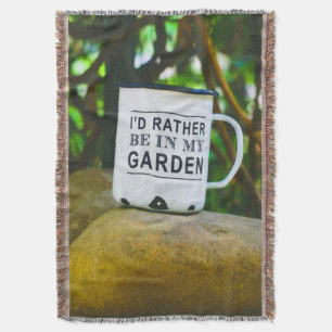 Cobertor Preferencialmentes São Engraçadas No Meu Jardim