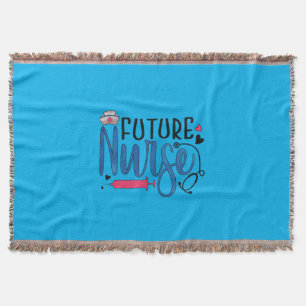 Cobertor Presente de Enfermeira   Enfermeiros Futuros