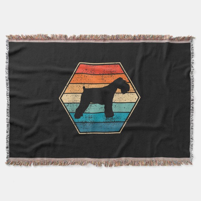 Cobertor Presente de Miniatura Schnauzer (Frente)