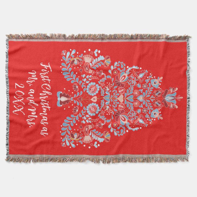 Cobertor Presente de Natal (Frente)