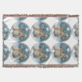 Cobertor Presentes de Natal do Cocker Spaniel