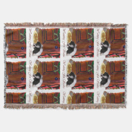 Cobertor Presentes de Natal no Chin Japonês