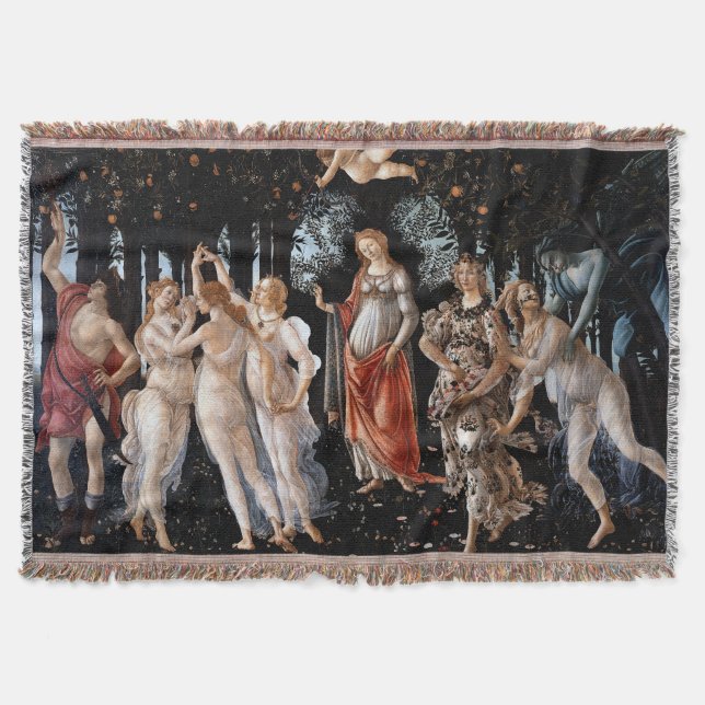 Cobertor Primavera Botticelli (Frente)