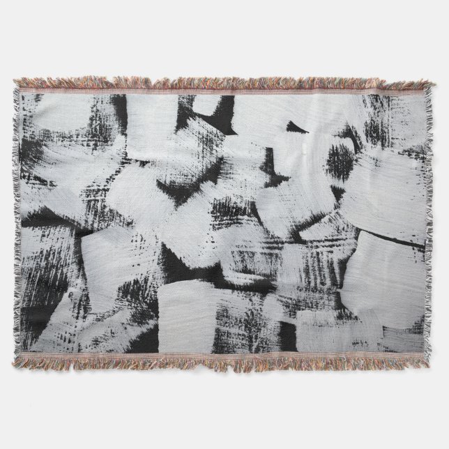 Cobertor Primavera magnolias, tecido elegante. (Frente)