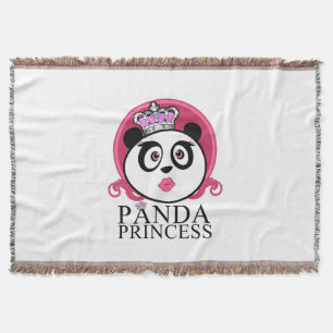 Cobertor Princesa Panda Panda Rainha Fofa