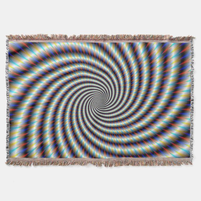 Cobertor Psychedelic Swirl (Frente)