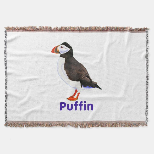 Cobertor Puffin Atlântico (Frente)