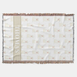 Cobertor Pug Personalizado (Branco)