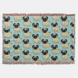 Cobertor Pugs