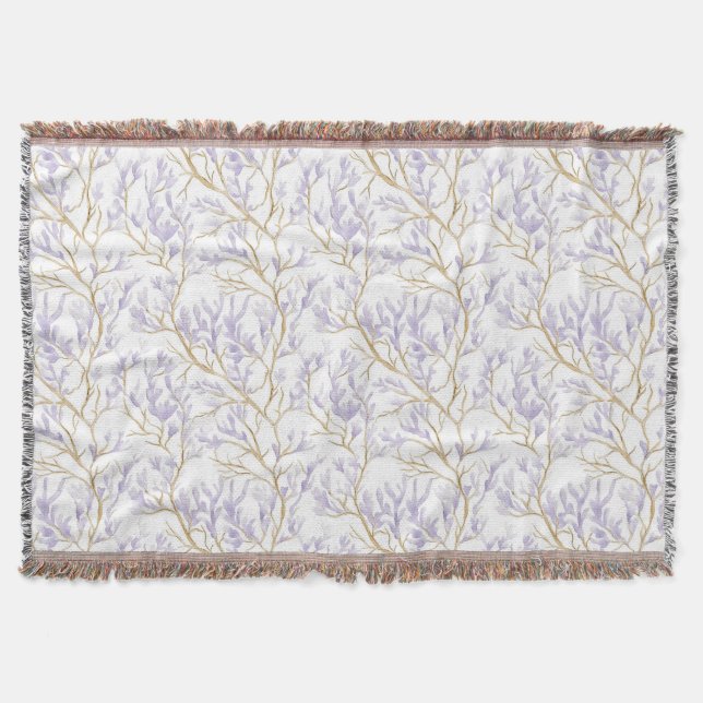 Cobertor Purple Floral (Frente)