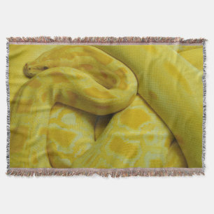Cobertor Python Amarelo birmanês