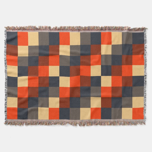 Cobertor Quadrados coloridos 02 (Frente)