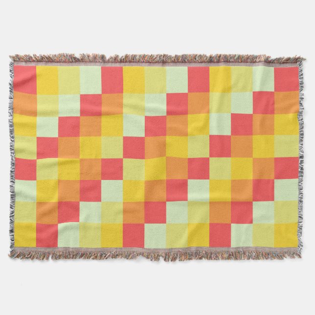 Cobertor Quadrados coloridos 07 (Frente)
