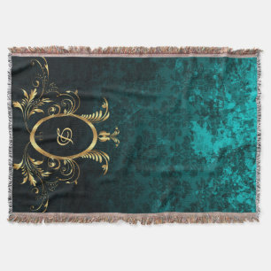 Cobertor Quadro de ouro para Damasco de Luxo Personalizado