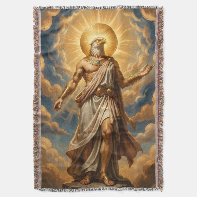 Cobertor Ra – Egyptian Sun God (Frente Vertical)