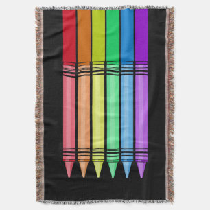 Cobertor Rainbow Crayon