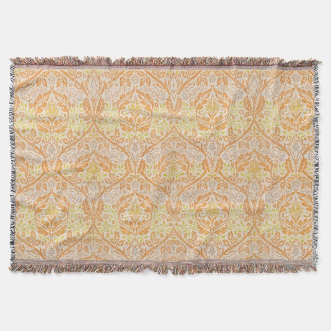 Cobertor Ramo Dourado de William Morris (1834-1896) (Frente)