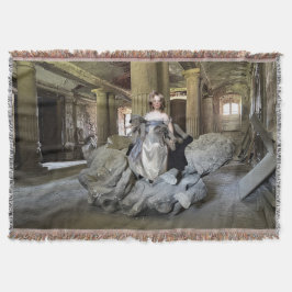 Cobertor Rapariga com Brinquedos