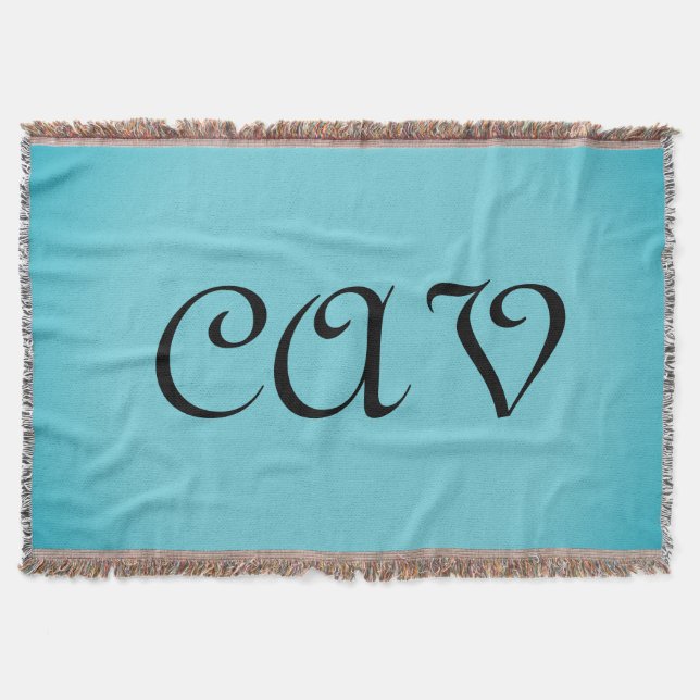 Cobertor Recoleta Cornflower Blue (Frente)