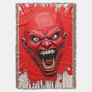 Cobertor Red Demon Fury Art