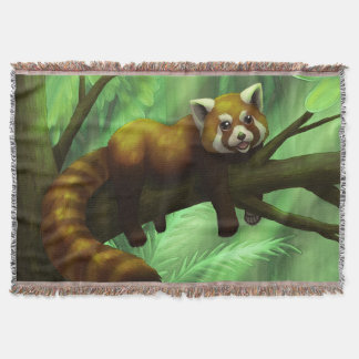 Cobertor Red Panda throw blanket