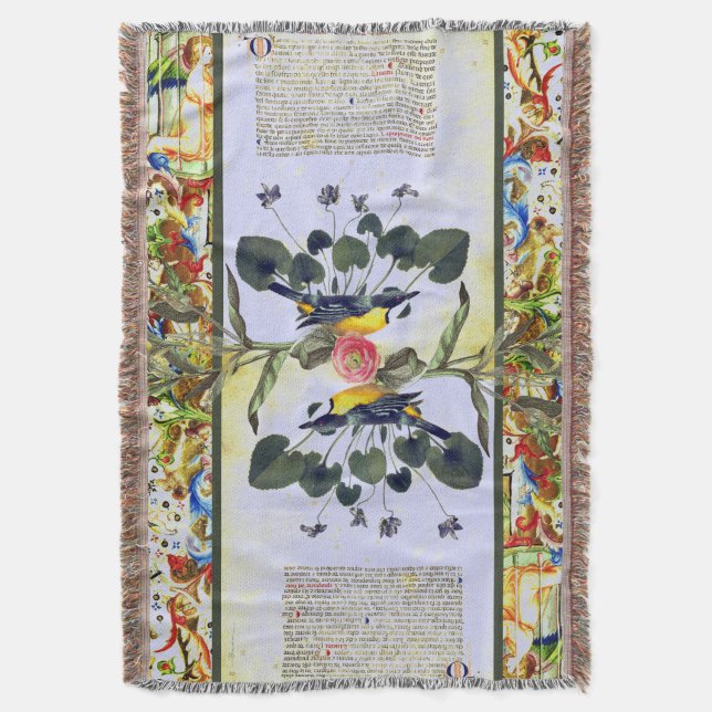 Cobertor Reflexões Iluminadas Azul Pálido (Frente Vertical)