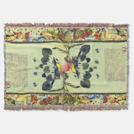 Cobertor Reflexões Iluminadas Verde-Casa