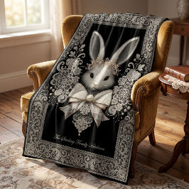 Cobertor Regal Rabbit Heirloom Throw Blanket