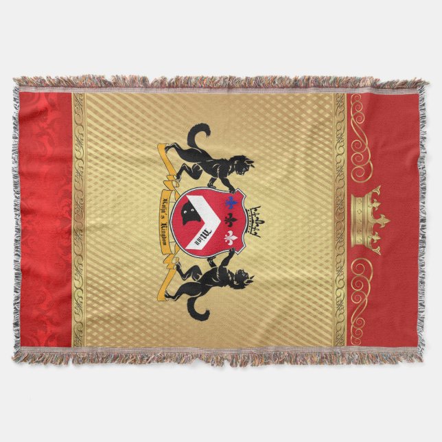Cobertor Reino de Kolja, Royal Throw Blanket! (Frente)