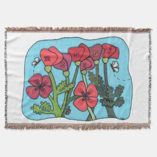 Cobertor Remember the Resisters