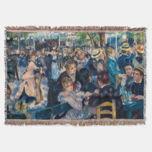 Cobertor Renoir - Dança no Moulin de la Galette