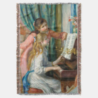 Renoir Duas Meninas ao Piano Impressão Música Arte