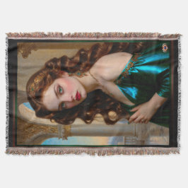 Cobertor Retrato Encantador do Emerald Empress