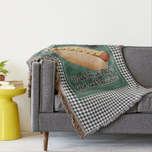 Cobertor Retro de Cachorro Quente